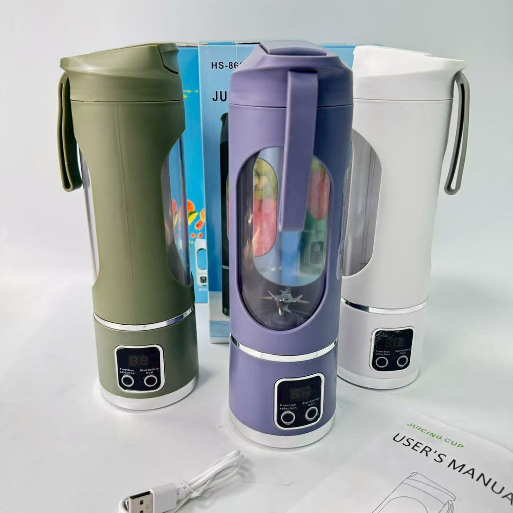 Digital Display Portable Blender Dual Motor Juice Machine